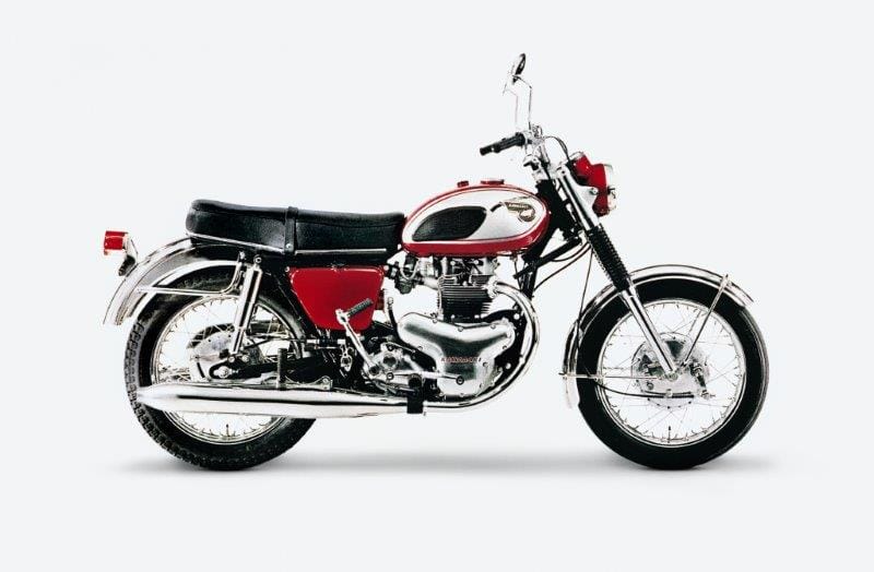 Kawasaki's W1 uit 1966.