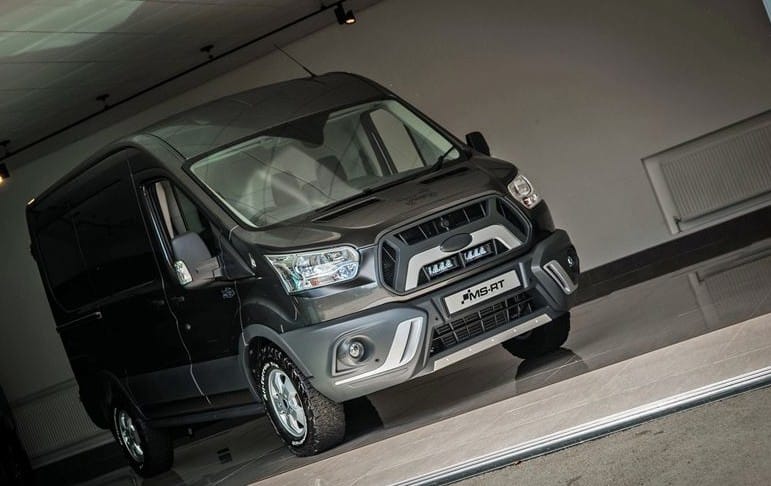 Guy martin ford shop transit custom